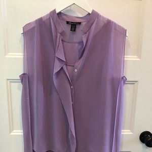 Kenneth Cole lavender sleeveless top